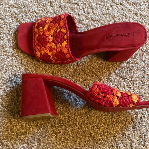 Beautiful Jeffrey Campbell Crochet shoes - Picture 7 of 10